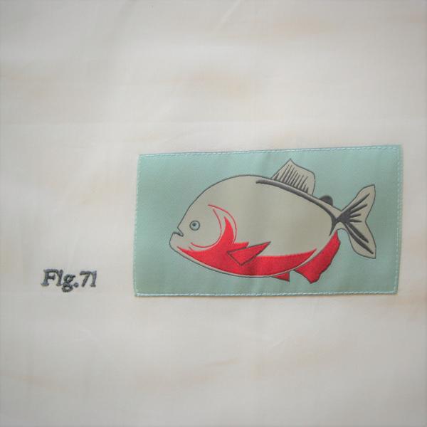 Bio Kinder- Bettwäsche "Piranha"